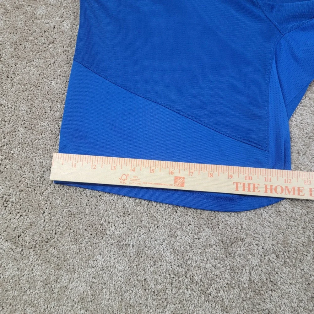 Nike Athletic Shorts DRI-FIT Training Gym‎ Running Activewear Blue Large - Picture 4 of 5